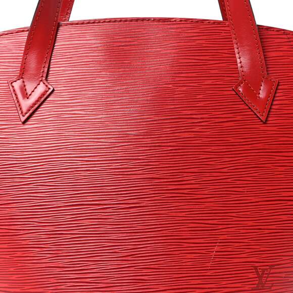 Epi Saint Jacques Pm Castillan Red #221251L47B - Picture 7 of 9